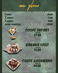 Menus · 2