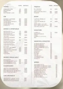 Menu Lounge Casa Emma Rabat June 2023 323820-701000