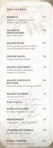 Menu Lounge Casa Emma Rabat June 2023 313820-860700
