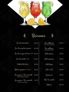 menu luigi palmier casablanca 2