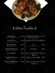 menu luigi palmier casablanca 5