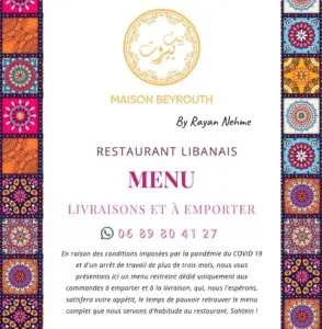 Maison Betrouth Rabat Menu Restaurant 3