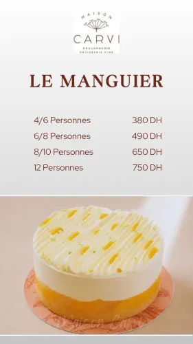 Menu de Maison Carvi à Casablanca — page 6