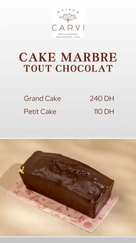 Menu de Maison Carvi à Casablanca — page 15