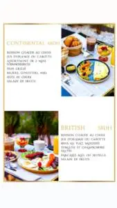 Menu Maison Honoré Marrakech June 2023 351221-109500