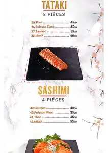 Menu Maya sushi Rabat June 2023 452215