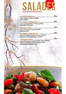 Menu Maya sushi Rabat June 2023 452215