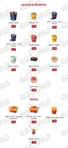 Menu McDonald's  July 2023 593400-226100