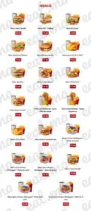 Menu McDonald's  July 2023 203500-795600