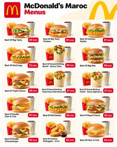 Menu de McDonald's