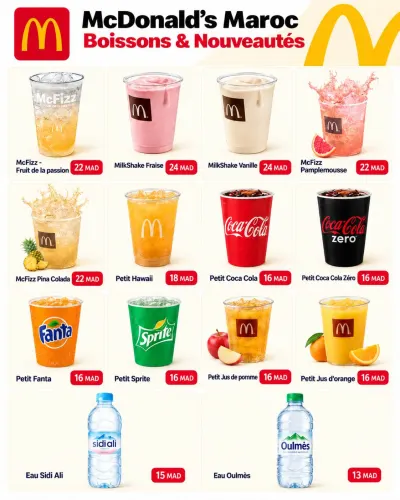 Menu de McDonald's