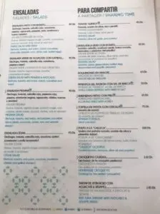 Les menus · 3