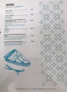 Les menus · 1