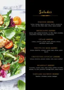 MIAMEAT KENITRA RESTAURANT MENU 2022 1
