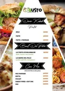 menu mio gusto restaurant marrakech badii 3