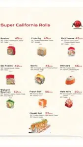 Les menus · 6