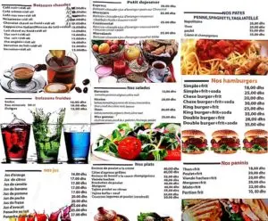 Menus · 2