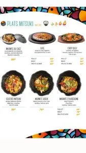 Les menus · 4