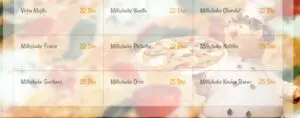 قوائم الطعام · 9