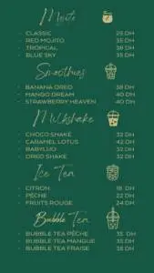 Menu My Brunch Marrakech December 2023 360611-976800