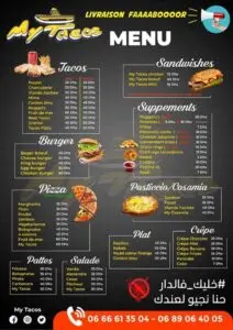 menu my tacos