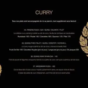 Naga Thai Menu Restaurant 1
