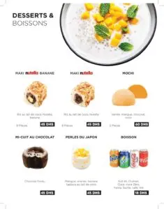 menu nara restaurant asiatique a casablanca 21
