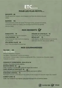 menu Nativ Kitchen marrakech M avenue restaurant 4