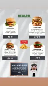 Menu Natural Juice Ghandi Casablanca May 2024 481208-230100