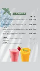Menu Natural Juice Ghandi Casablanca May 2024 491208-742800
