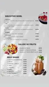 Menu Natural Juice Ghandi Casablanca May 2024 491208-320900