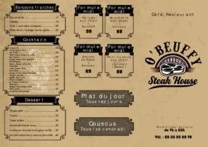 OBeuffy Casablanca Menu 2