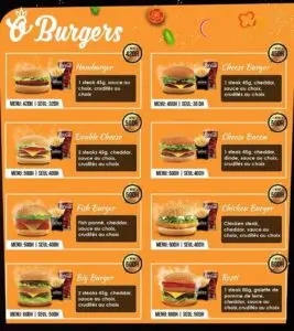 Menus · 2