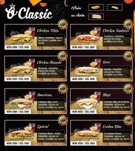 Menus · 4