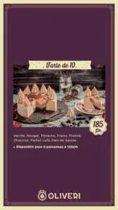menu carte oliveri glaces maroc 1