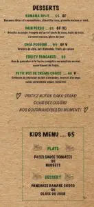 Menus · 1