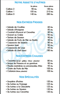 Menus · 1