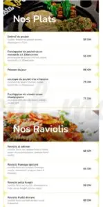 PASTA PINO MENU RESTAURANT ITALIEN CASABLANCA 2022 4