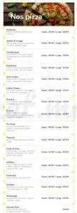 PASTA PINO MENU RESTAURANT ITALIEN CASABLANCA 2022 2