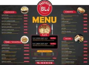 Menu Pasticcio BLJ Casablanca August 2023 223410-523900