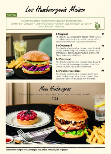 Menu de Paul — Menu — page 7