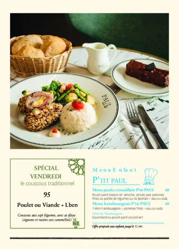 Menu de Paul — Menu — page 9
