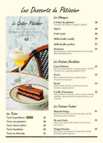 Menu de Paul — Menu — page 11