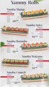 Menu Pause Cafe Casablanca August 2023 304615-777000