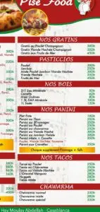 menu pise food casablanca (1)