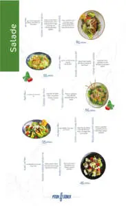 Menu Pitondoner Morocco
