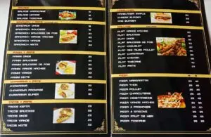 Toscane Menu 1 min