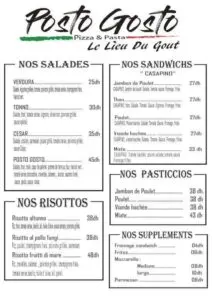 MENU POSTO GOSTO BENGUERIR 2022 1