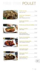 menu pousse pousse marrakech 2022 5