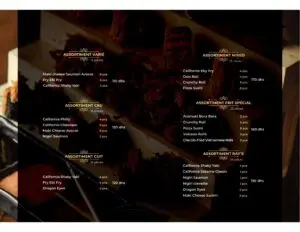 menu rays san francisco restaurant a tanger 15